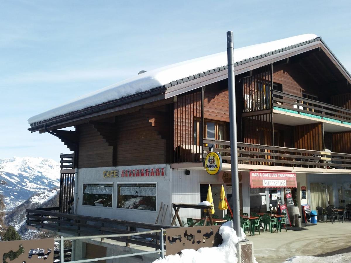 Appartement O Bouleau La Tzoumaz Bagian luar foto