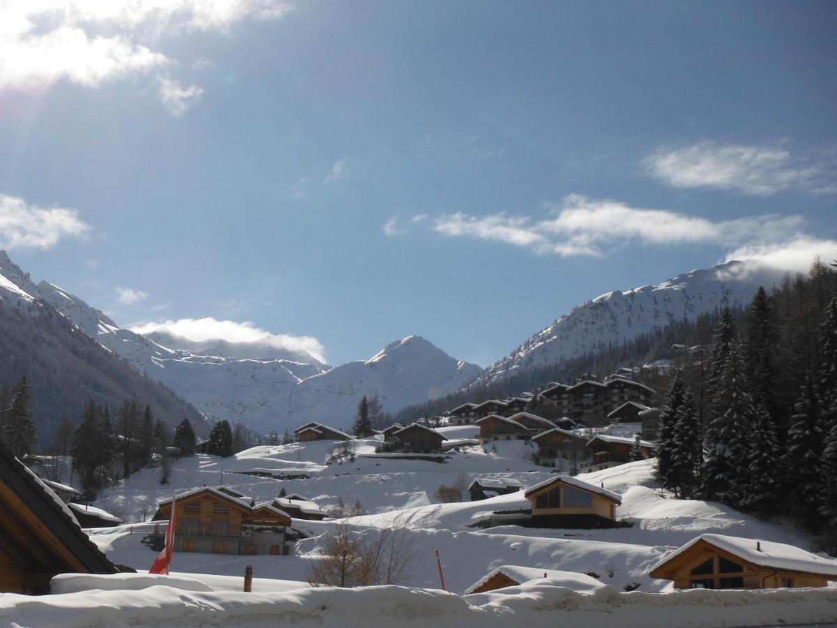 Appartement O Bouleau La Tzoumaz Bagian luar foto
